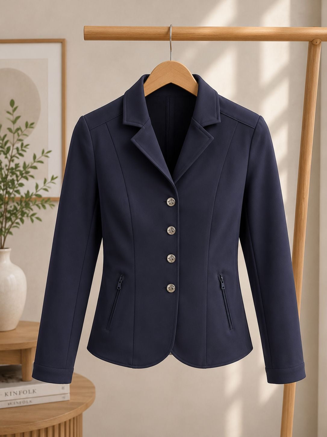 syriana navy show jacket - kids