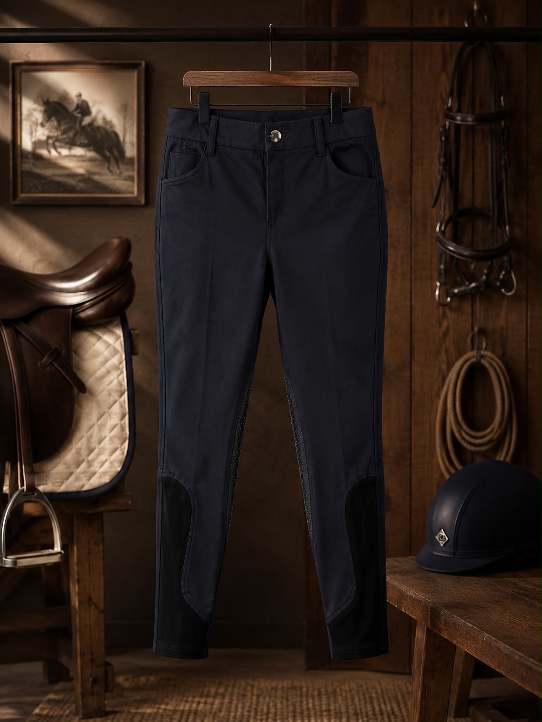 Knight rider - navy breeches