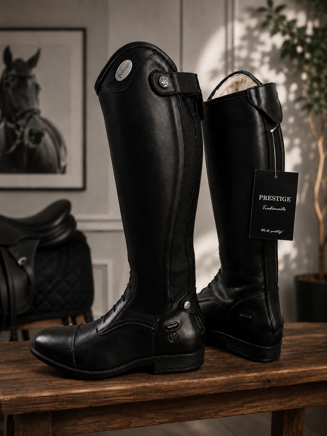 Prestige Tradimento Long Leather Boots