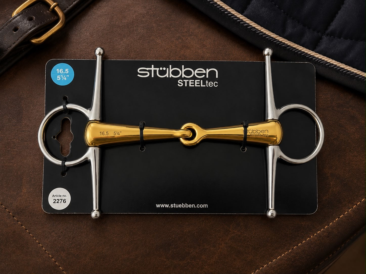 Stubben Full cheek bit size 16.5 cm
