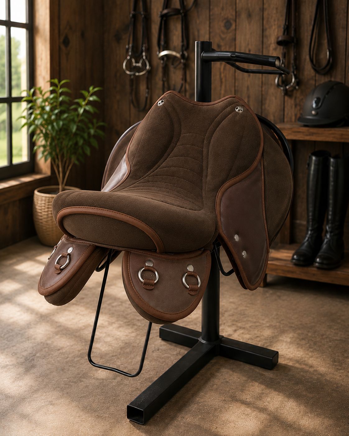 Hi Rider brown saddle