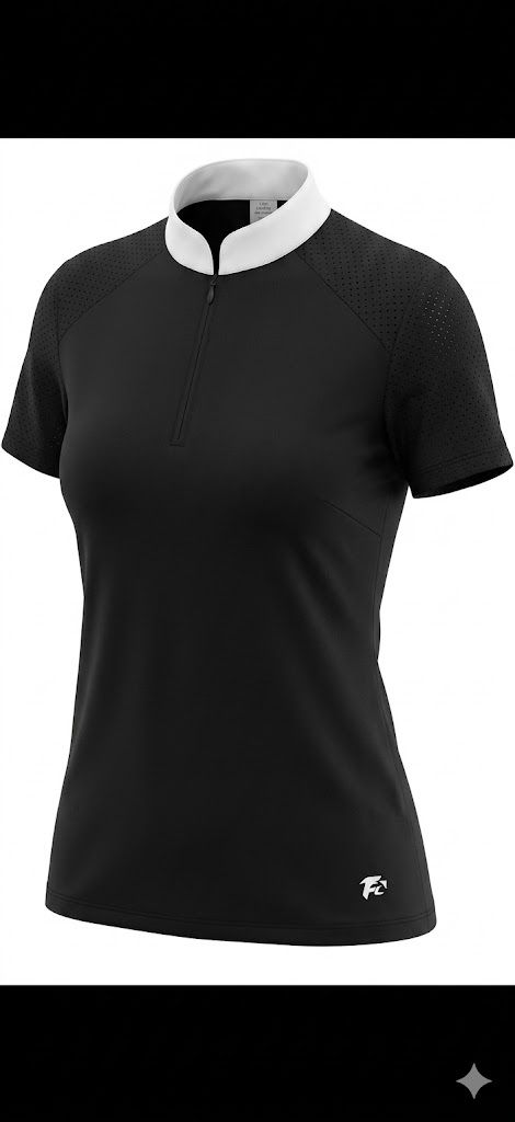 Syriana short sleeve black show shirt
