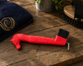 Hoof pick with brush