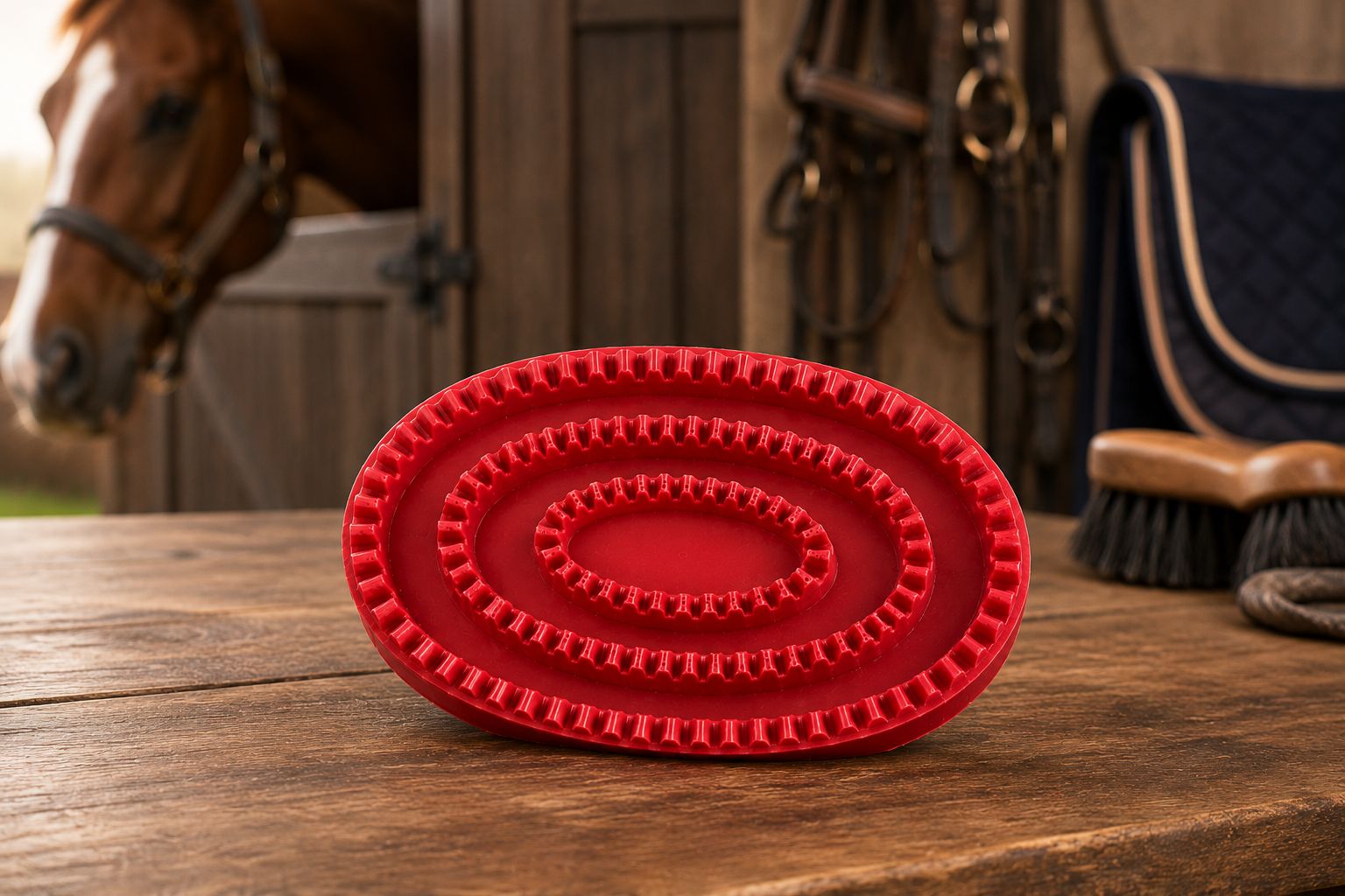HR Rubber Curry Comb